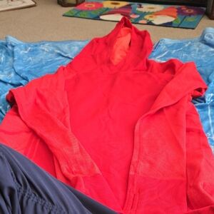 Athleta Coral Hooded Top